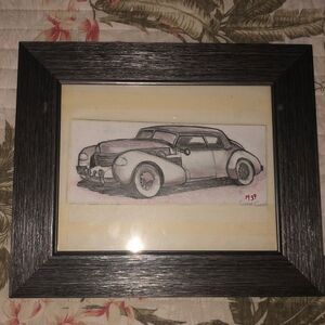 Wall Art Antique Car 1939
